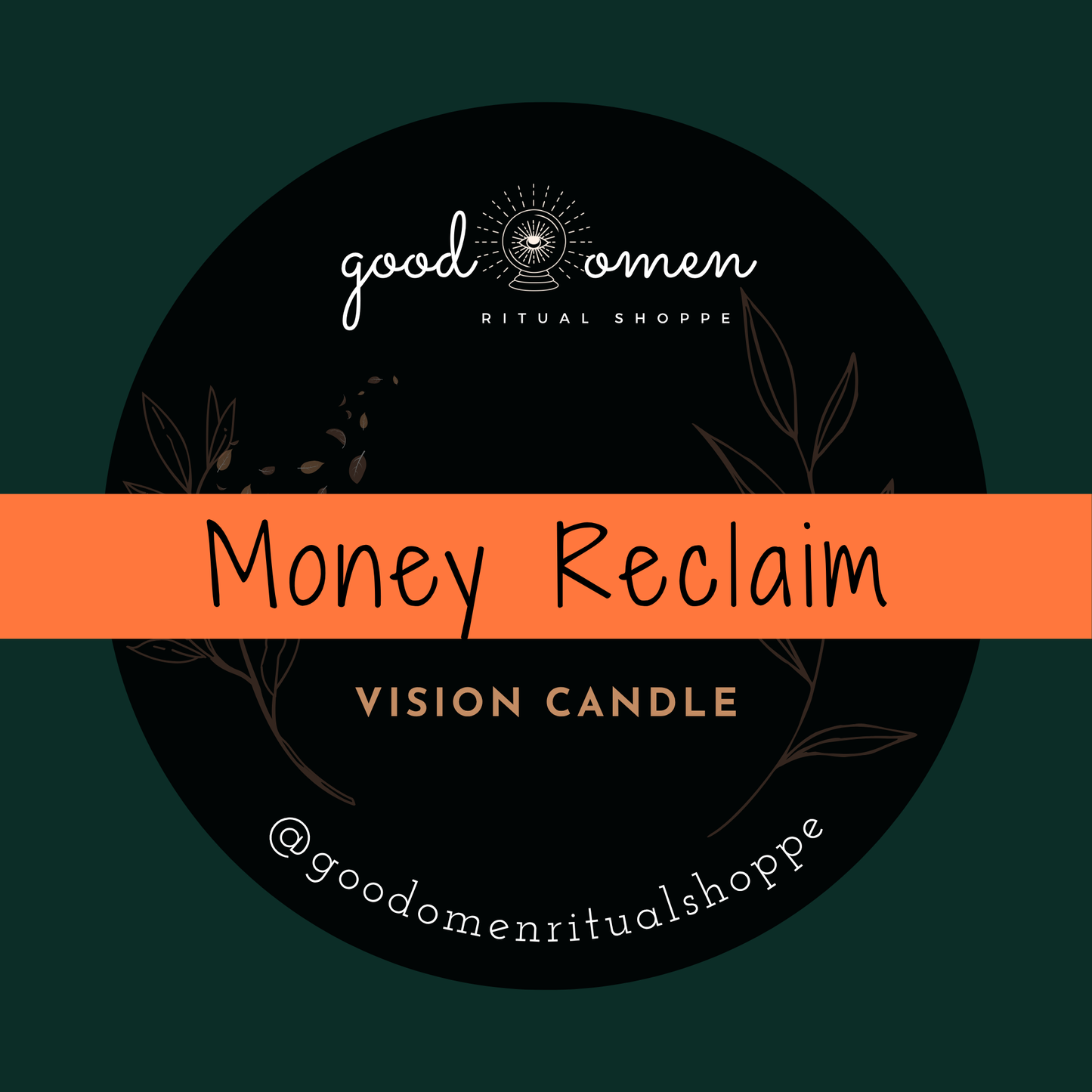 Money Reclaim Vision Candle